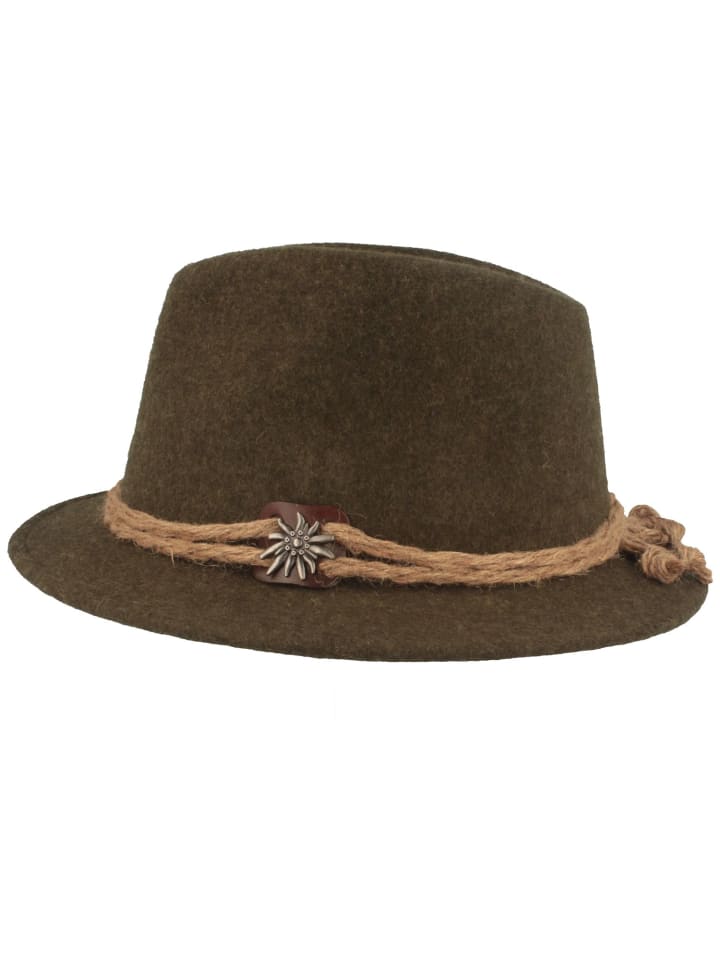 BREITER Trachtenhut in grün günstig kaufen