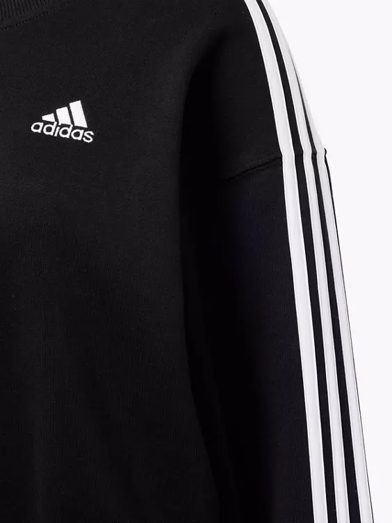 adidas 3 Streifen Essentials Crop Sweatshirt