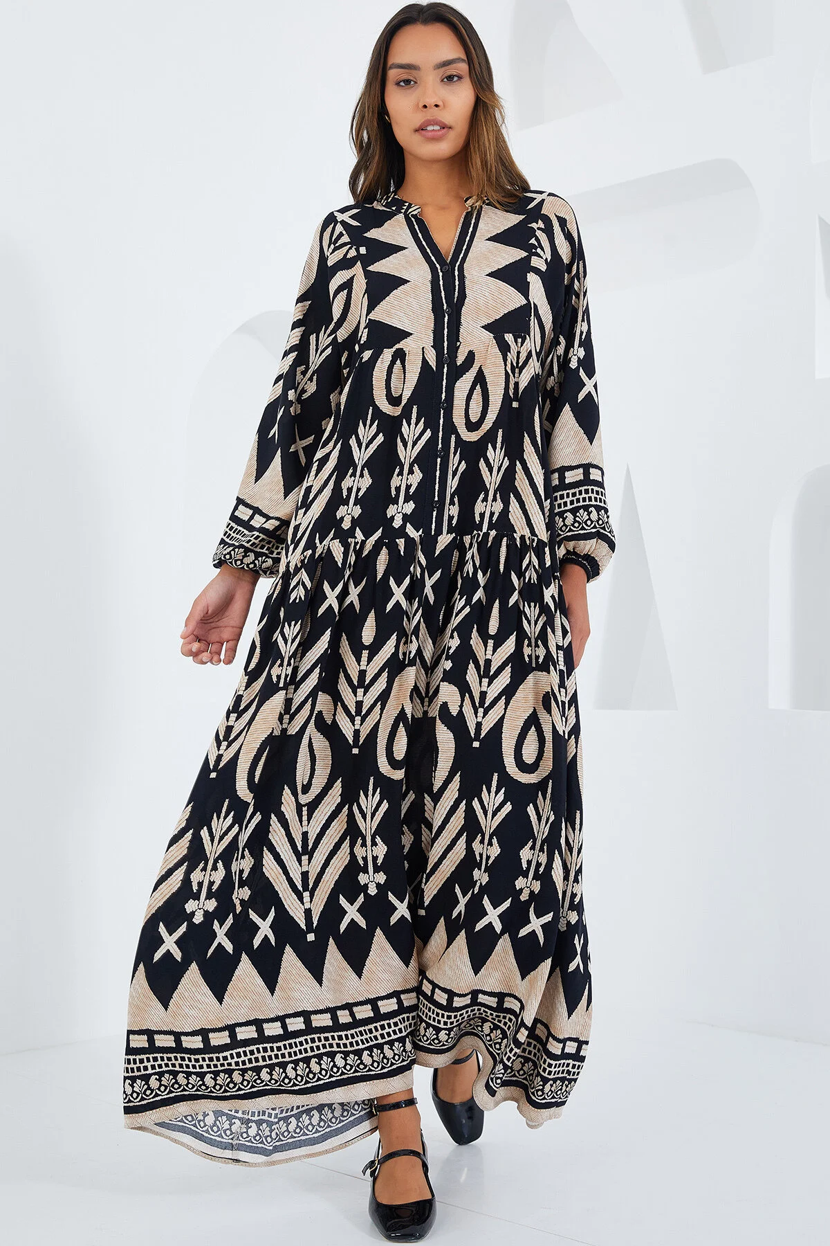 Bigdart  Kleid - Schwarz - A-Linie
