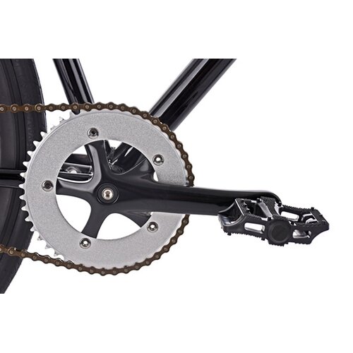 RENNRAD 28 FAHRRAD FIXIE SINGLESPEED FLIP FLOP SCHWARZ