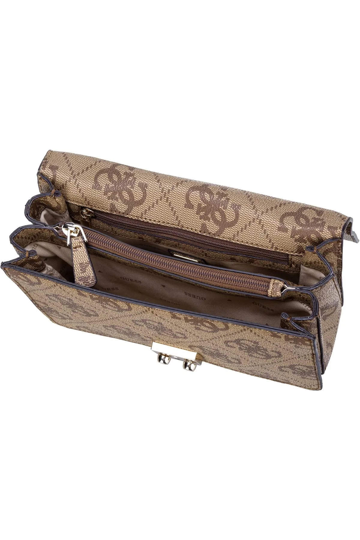 Guess  Clutch - Weiß - Unifarben