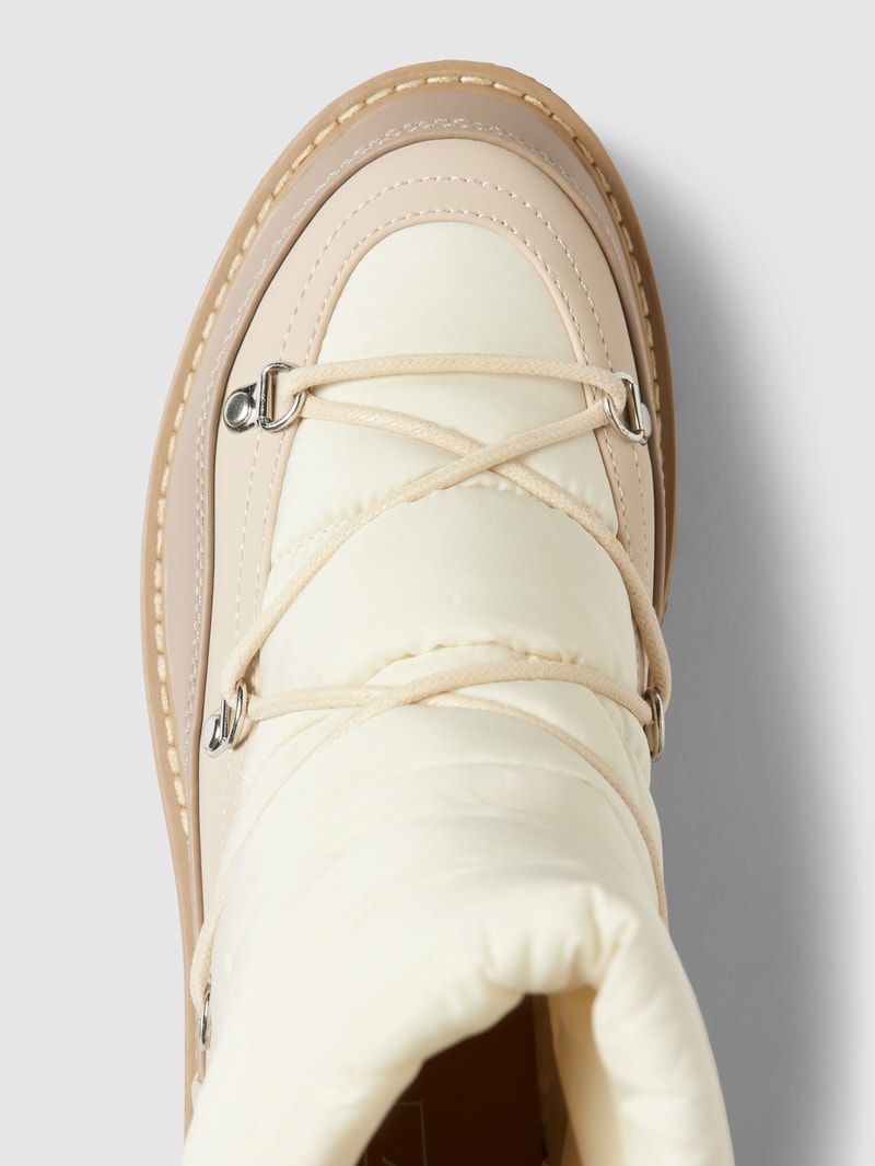 Boots in Stepp-Optik Modell 'ONLBRANDIE' in offwhite