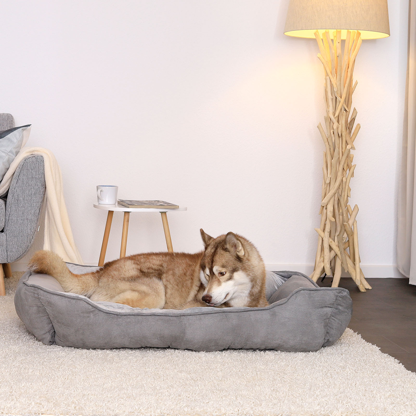 Lionto Hundebetten Lionto 2-in-1 Hundebett Hundekissen L