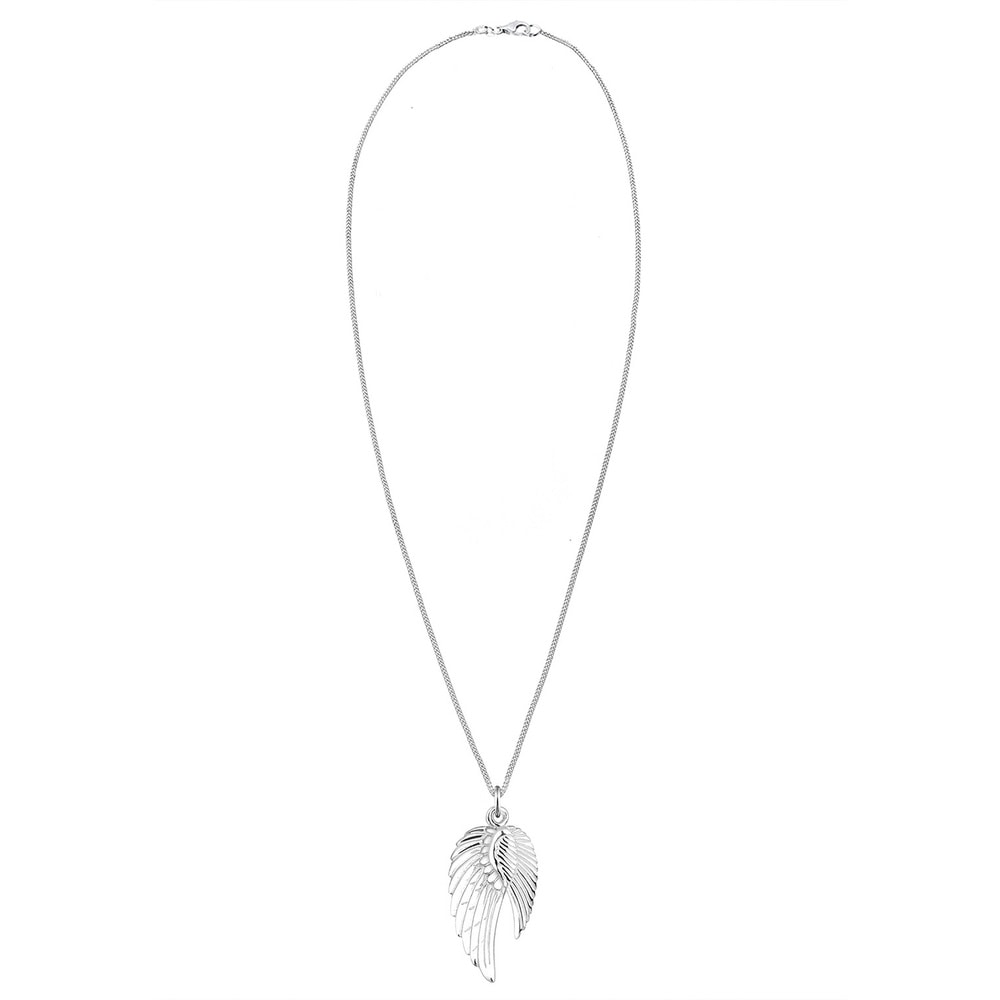 Elli Elli Collier Femme Pendentif d'Aile Moderne en Argent Sterling 925 Bijoux