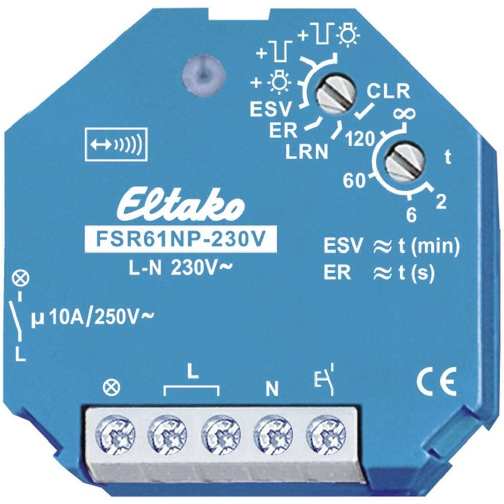 Eltako FSR61NP-230 V Funkaktor Stromstoß-Schaltrelais Smart-Home-Steuerelement