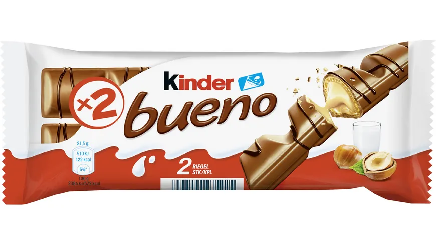 kinder bueno 2er Riegel 43 g