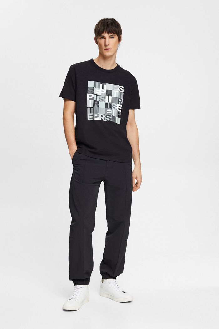T-Shirt mit Logo-Print, Bio-Baumwolle
