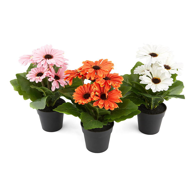 Home Gerbera 30 cm kunstig
