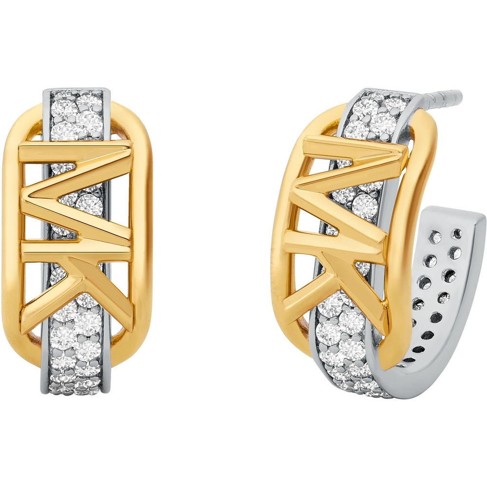 Michael Kors Créoles 925 Argent, 925 Argent Boucles d'oreilles