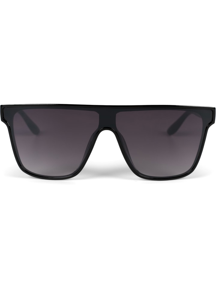 styleBREAKER Shield Sonnenbrille in Schwarz / Grau Verlauf günstig kaufen onesize