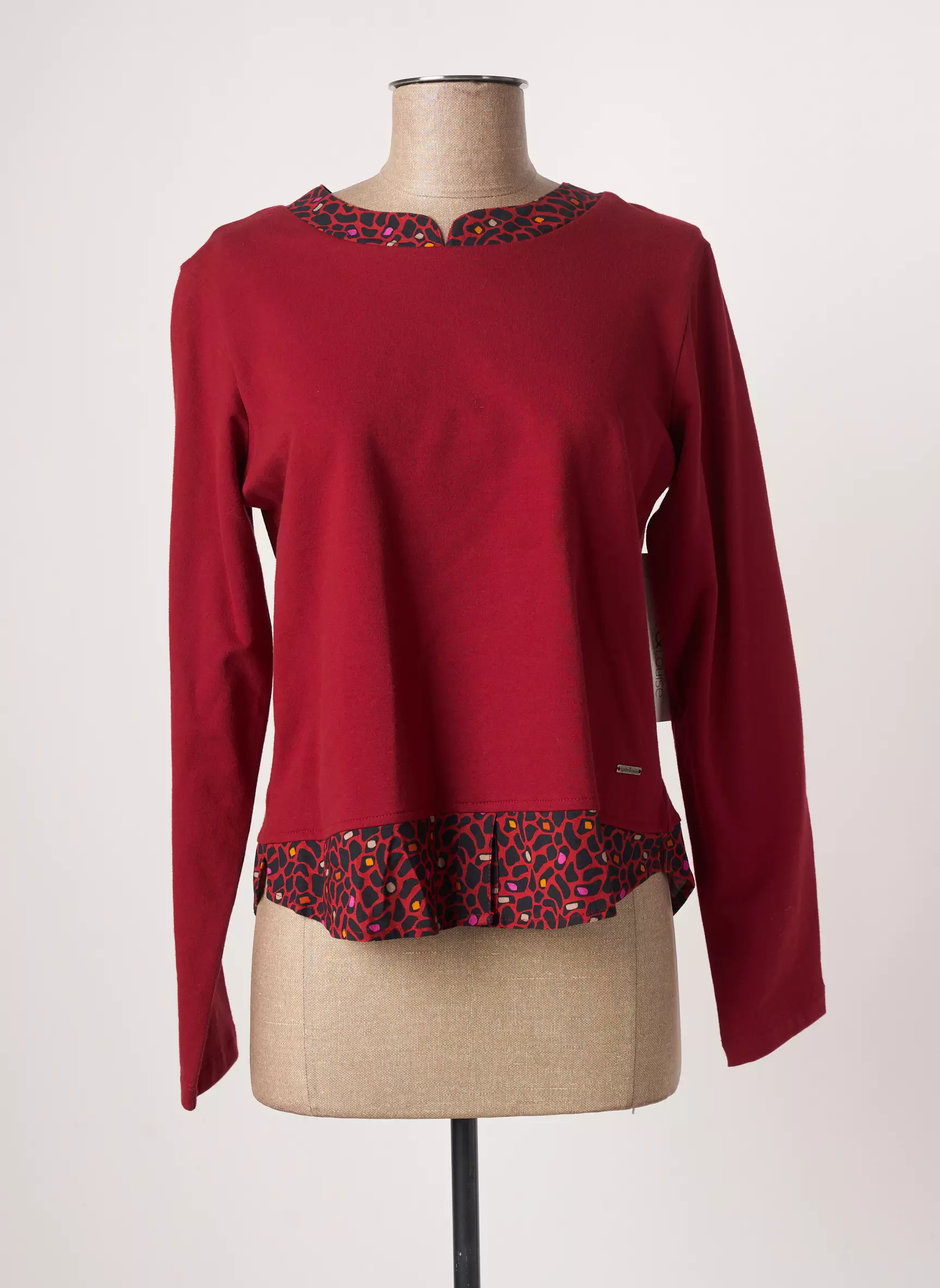 Agathe   Louise Tshirts Femme couleur rouge