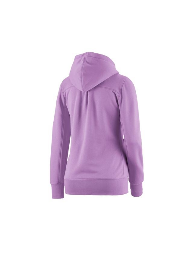 e.s. Hoody-Sweatjacke poly cotton, Damen