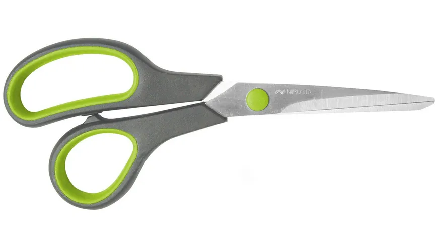 NIROSTA Universalschere 22cm grün/grau