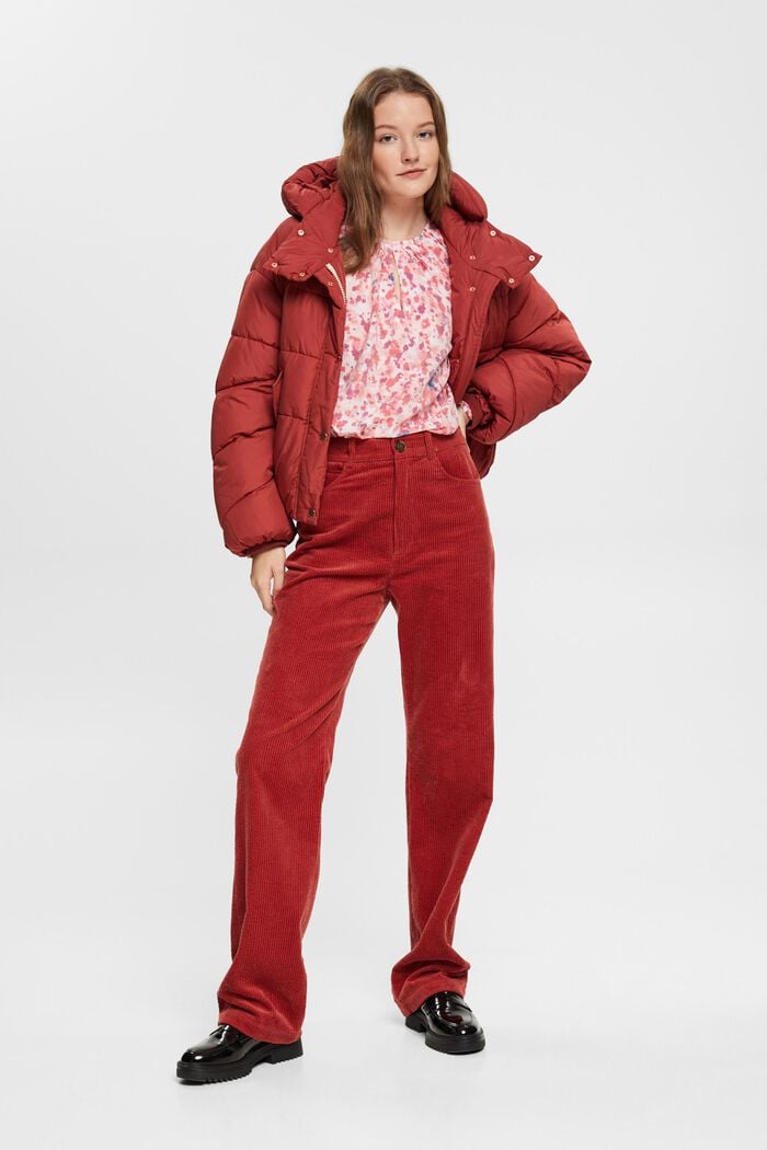 Bluse mit Muster, LENZING™ ECOVERO™