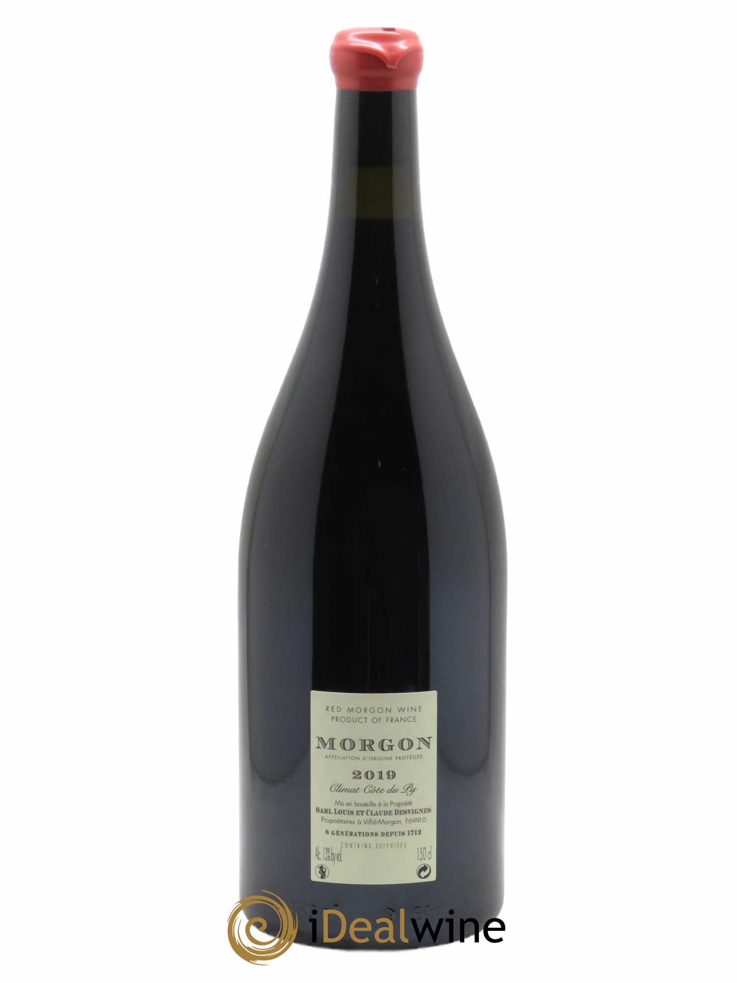 Morgon Côte de Py Javernières Louis-Claude Desvignes  2019 - Lot de 1 Magnum