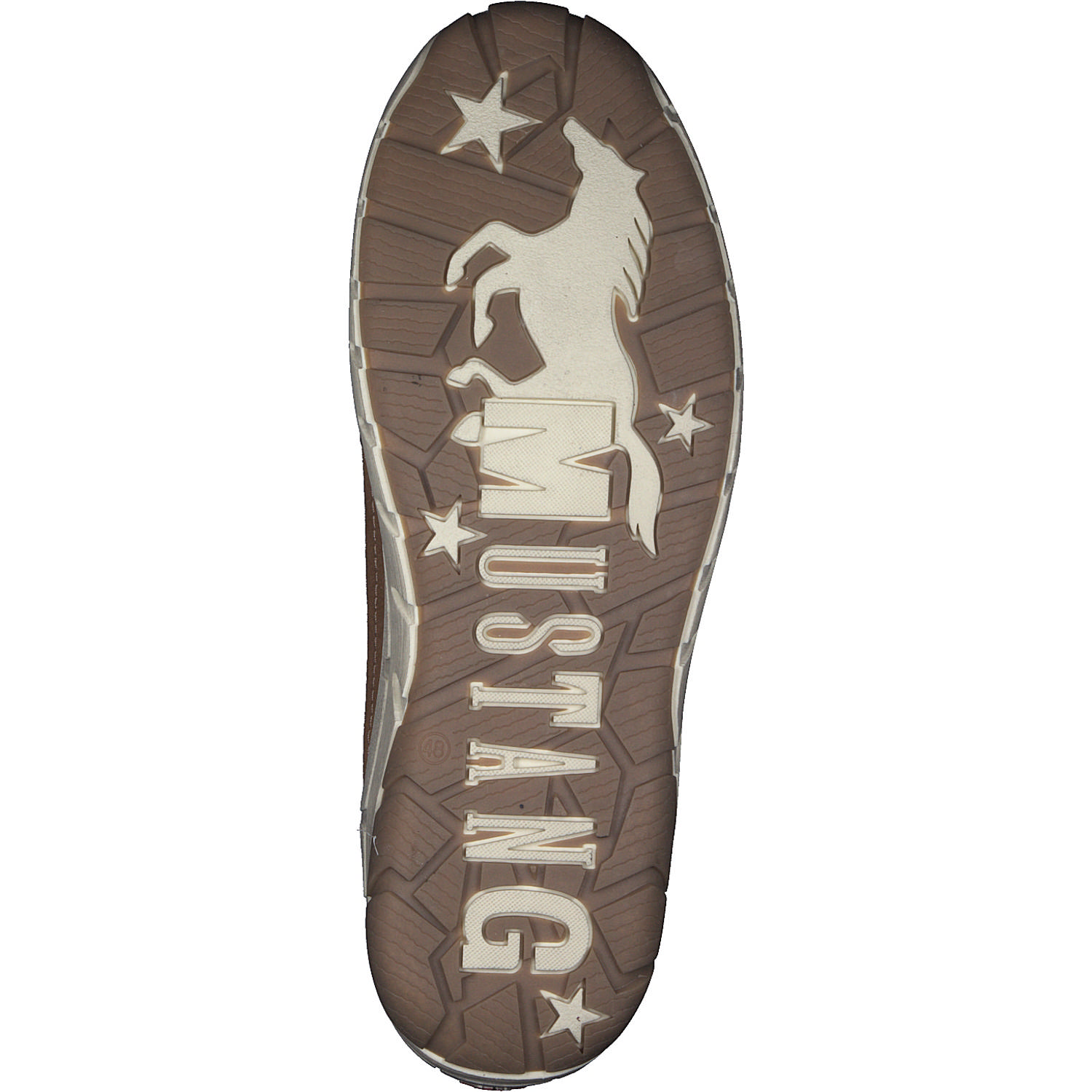 Mustang 4160301, Sportliche Halbschuhe, Herren, Braun