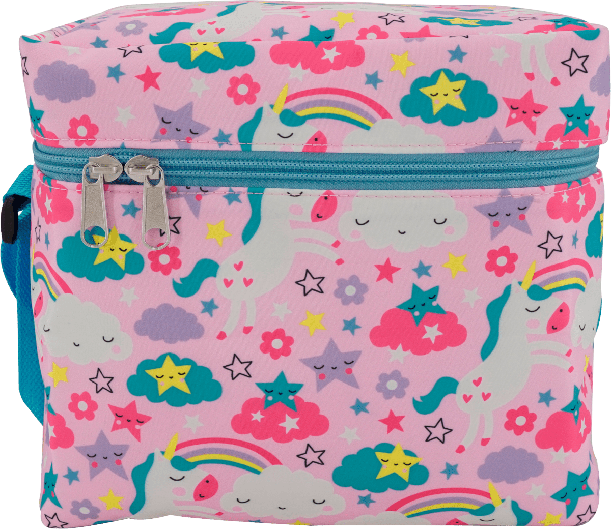 Kindertasche rosa Einhorn und Wolken, 1 St