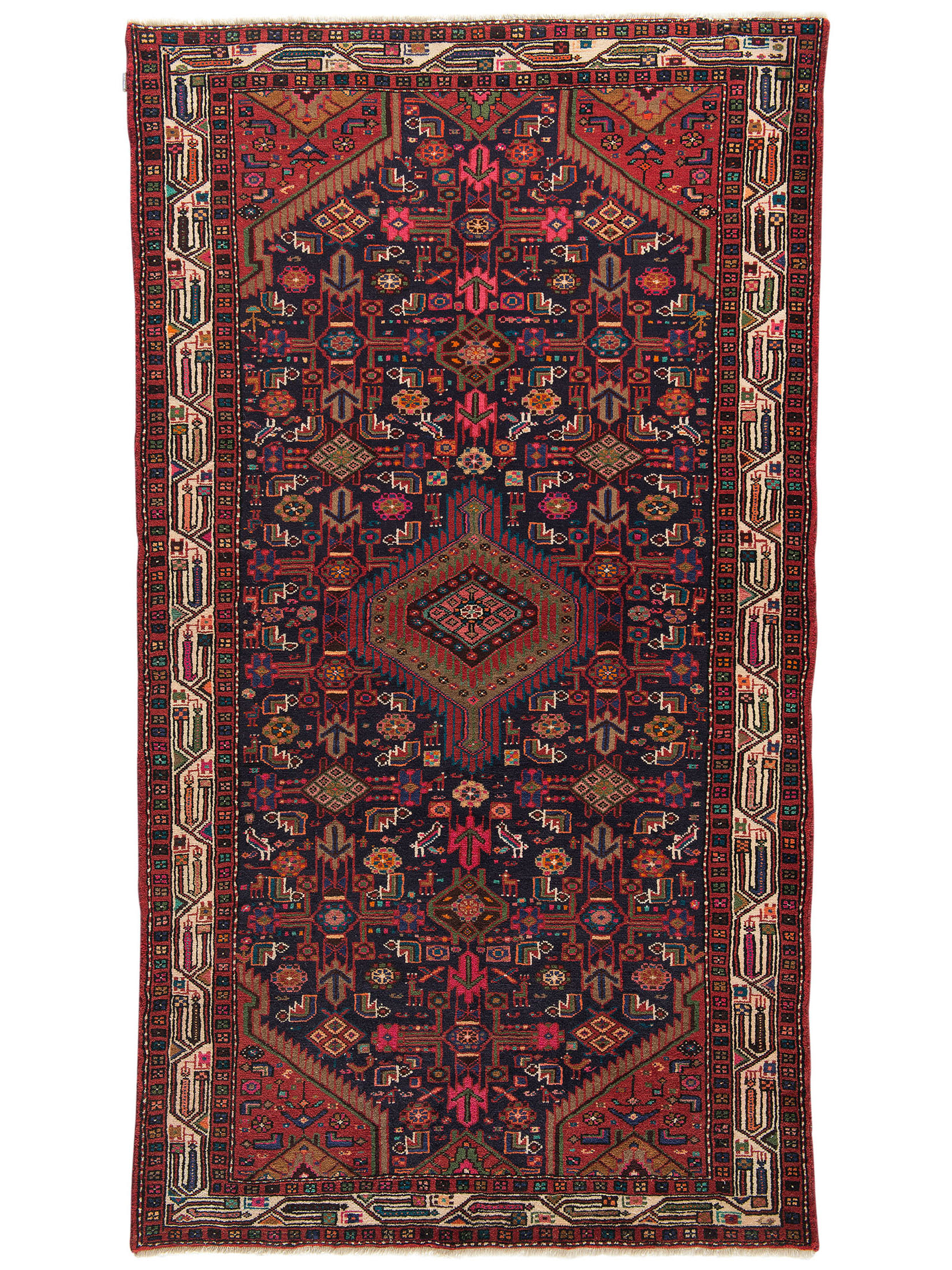 Tadjabad Hamadan ca. 148 x 260 cm, Unikat / Einzelstück