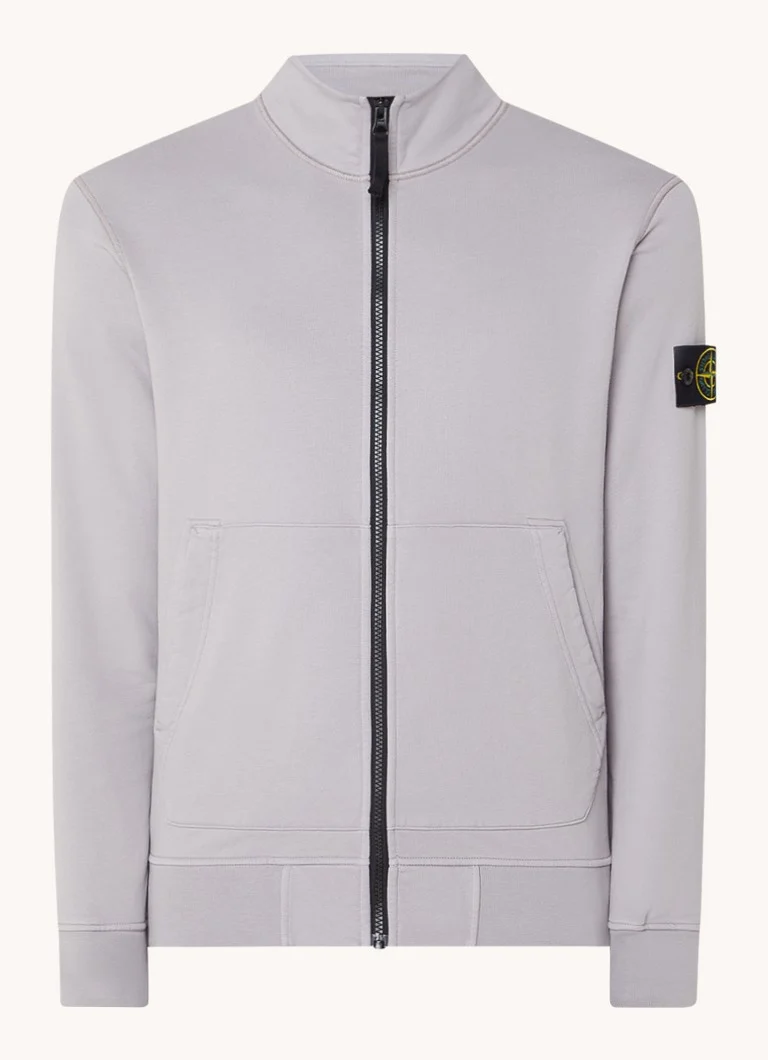 Stone Island 64351 dukserica s logom i bočnim džepovima