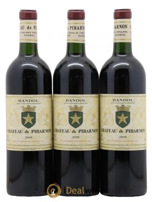 Bandol Château de Pibarnon Comte de Saint-Victor  2009 - Lot de 3 Bouteilles