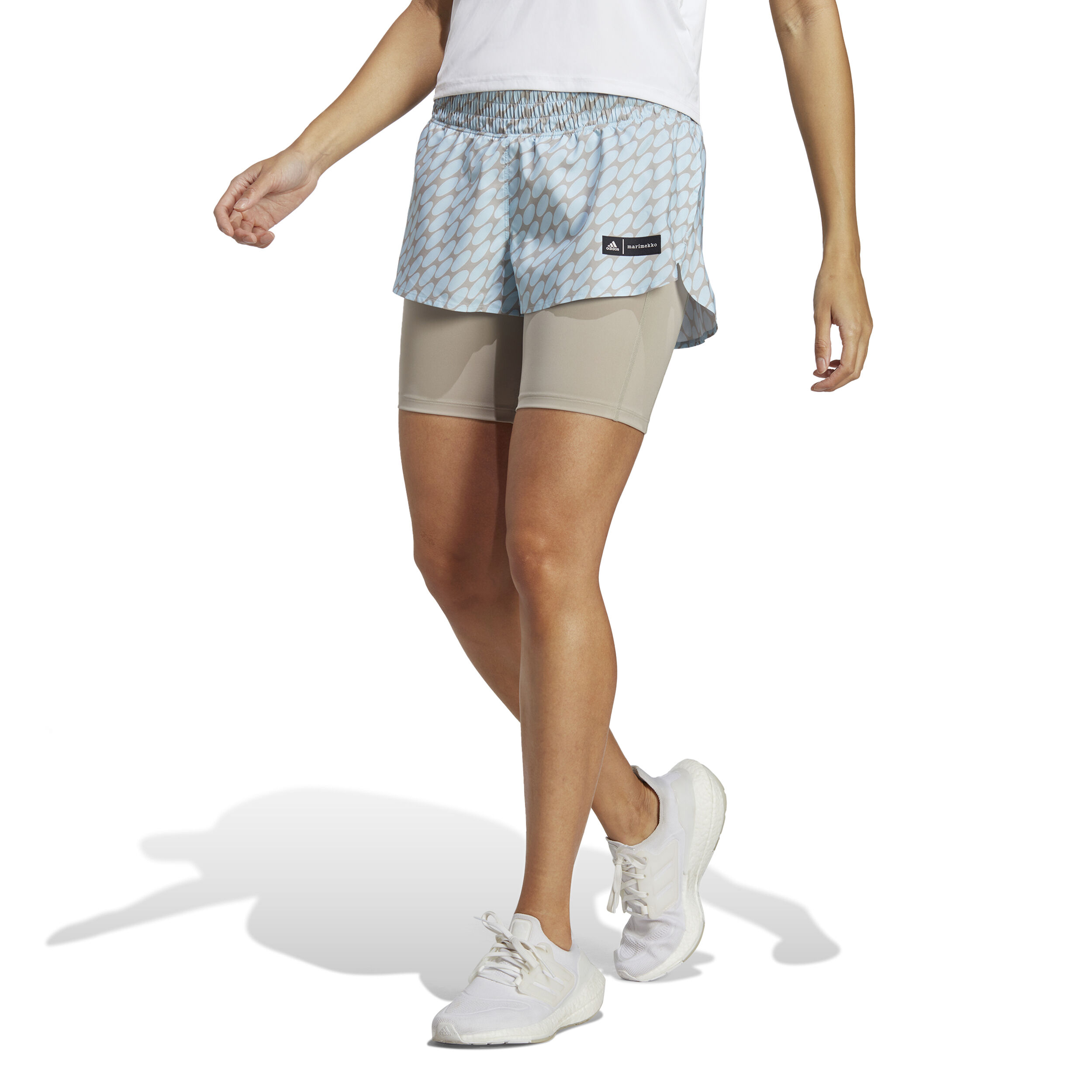 Marimekko 2in1 Shorts Damen - Hellblau