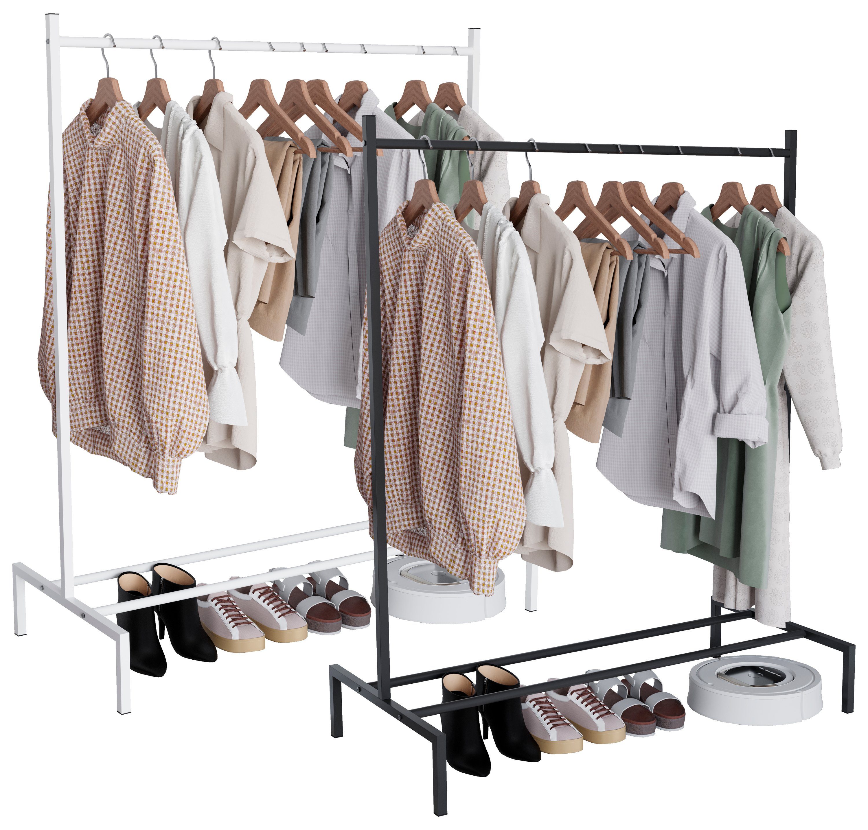 VCM Kleiderschrank Kleiderständer Kleiderregal Kleiderstange Labol S (1-St)