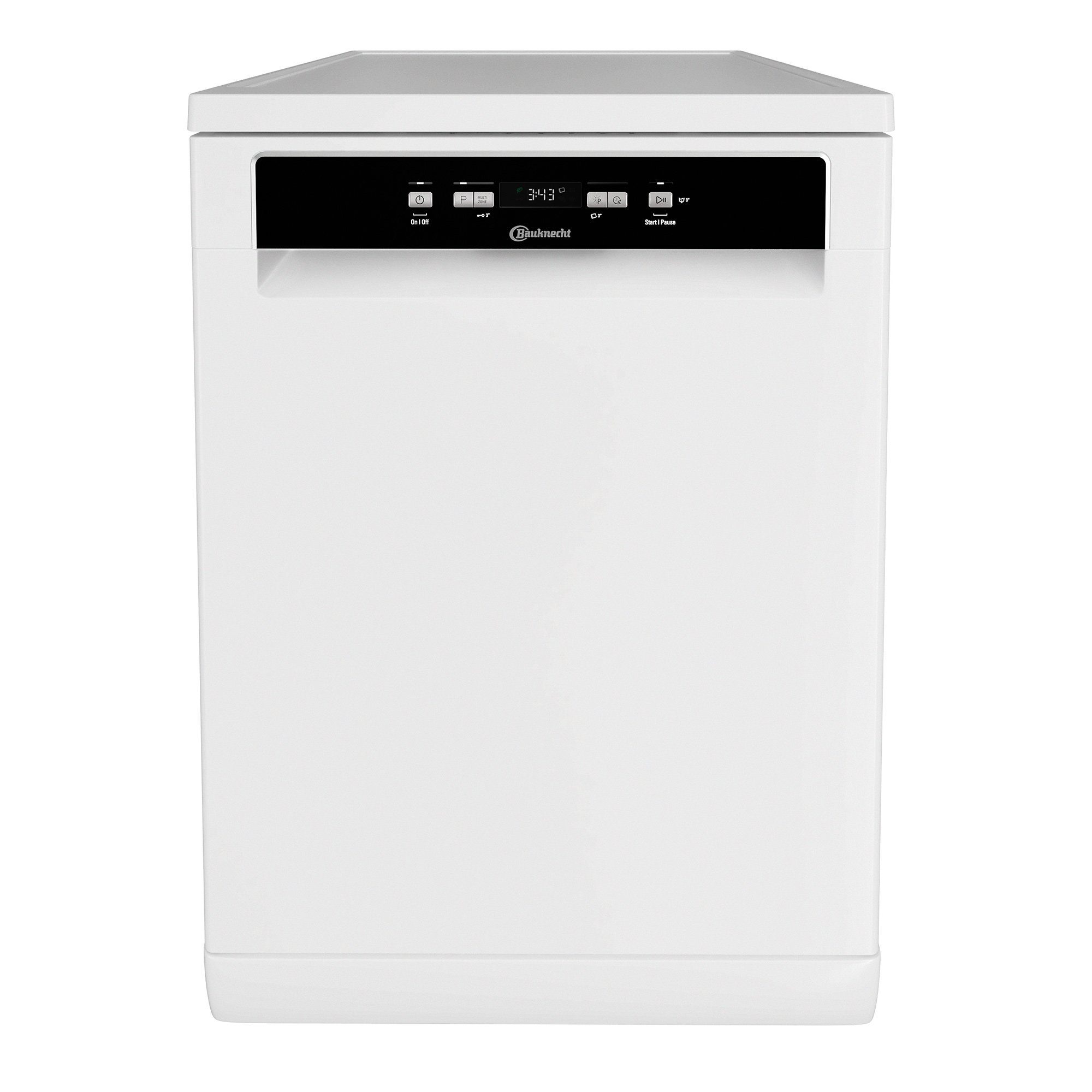 BAUKNECHT Standgeschirrspüler weiss, BFC 3T333 PF, 9,5 l, 14 Maßgedecke, ActiveDry, PowerClean, Vollwasserschutz, Schnelles Spülen & Trocknen