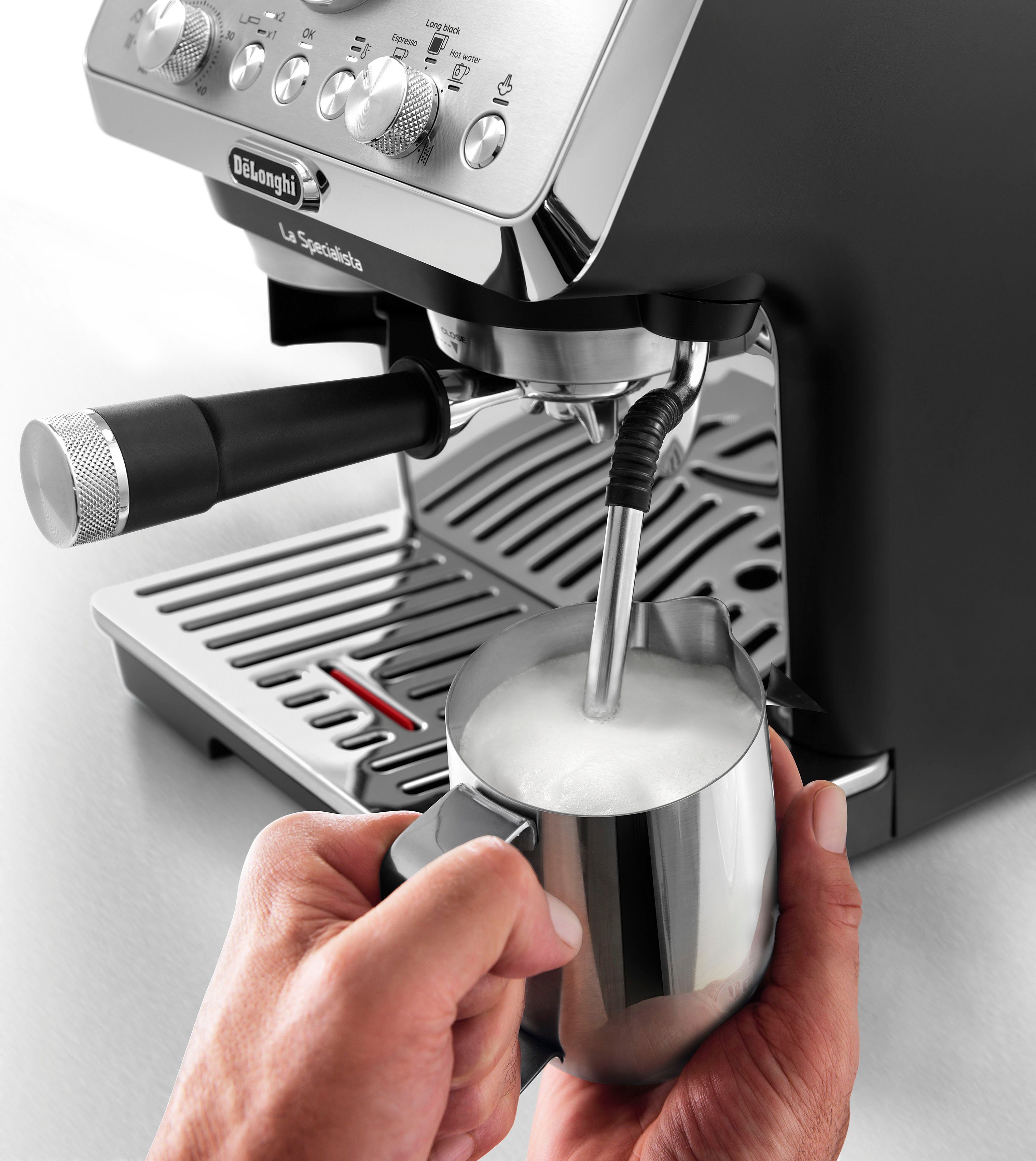 De'Longhi Siebträgermaschine La Specialista Arte EC9155.MB, inkl. 250g Selezione Espresso im Wert von UVP € 6,49