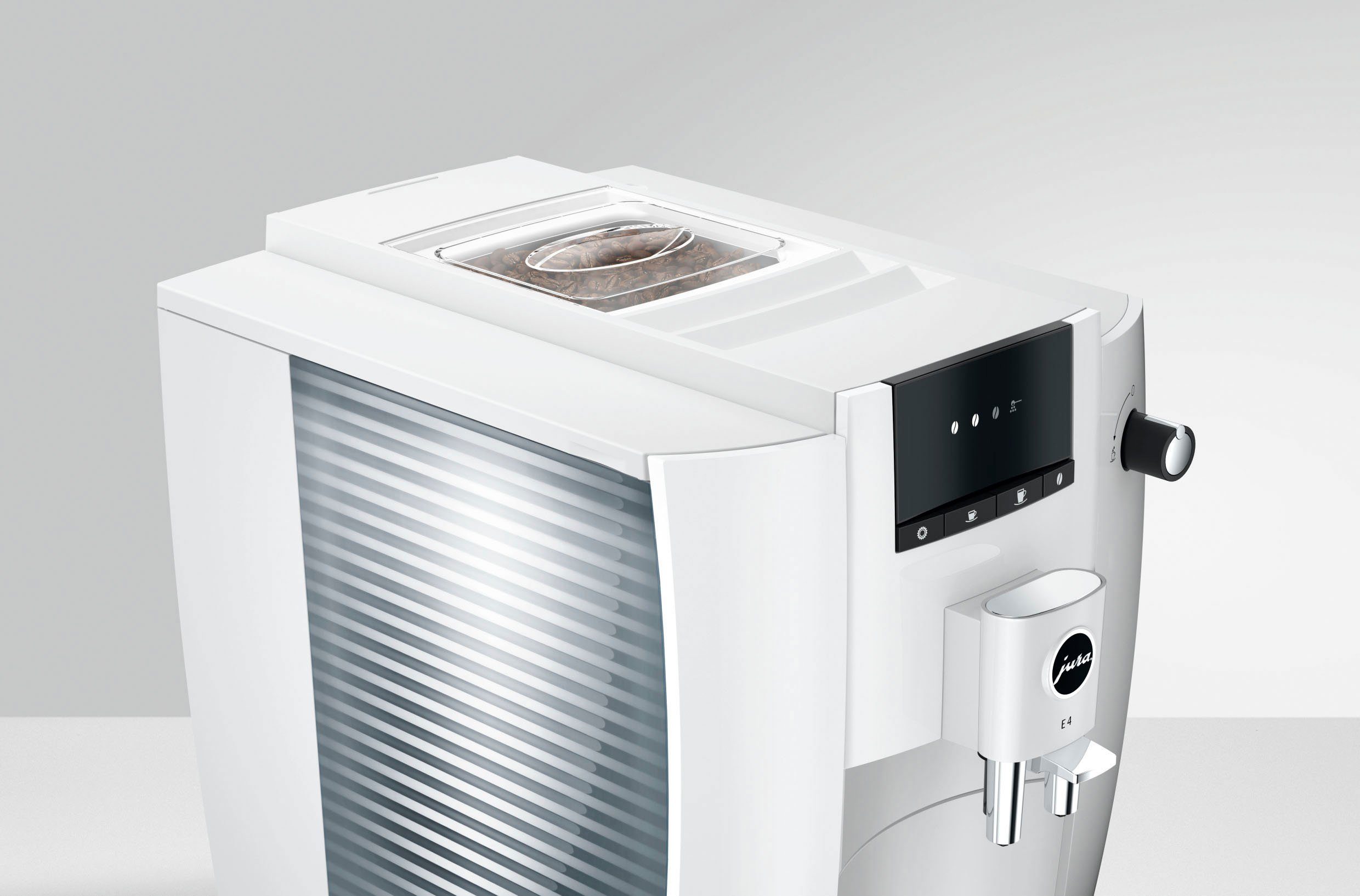 JURA Kaffeevollautomat 15433 E4 Piano White (EA)