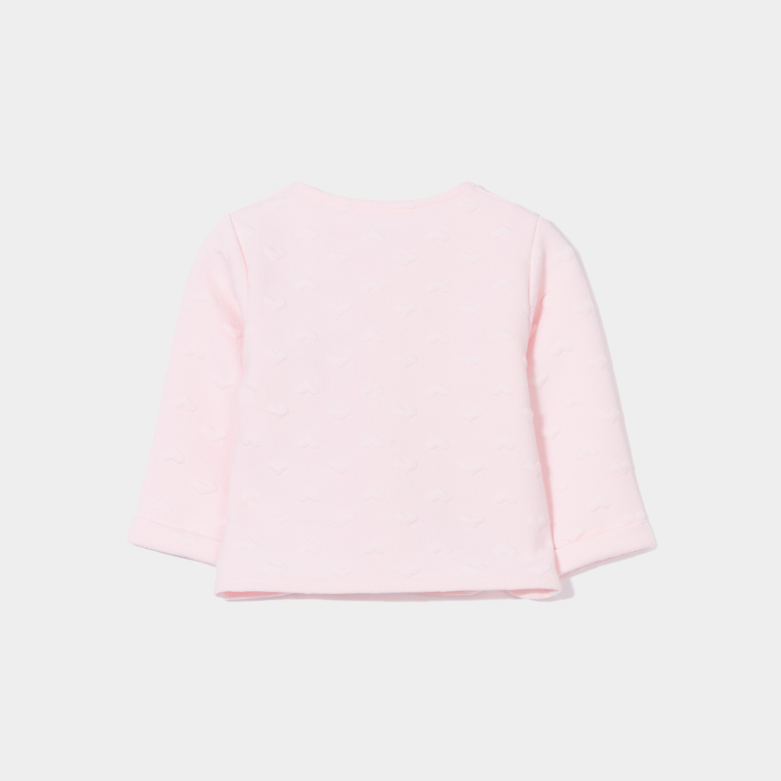 Gilet droit boutonné Kimbaloo rose clair bébé fille | La Halle