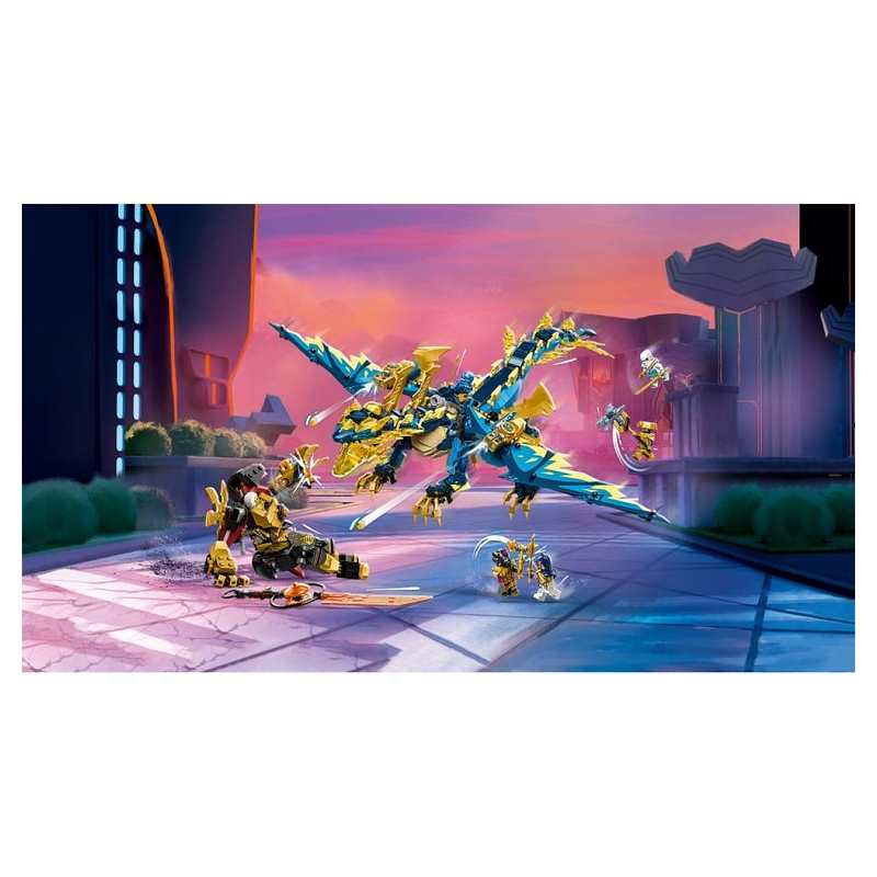 71796 Le dragon élémentaire contre le robot de limpératrice, LEGO Ninjago