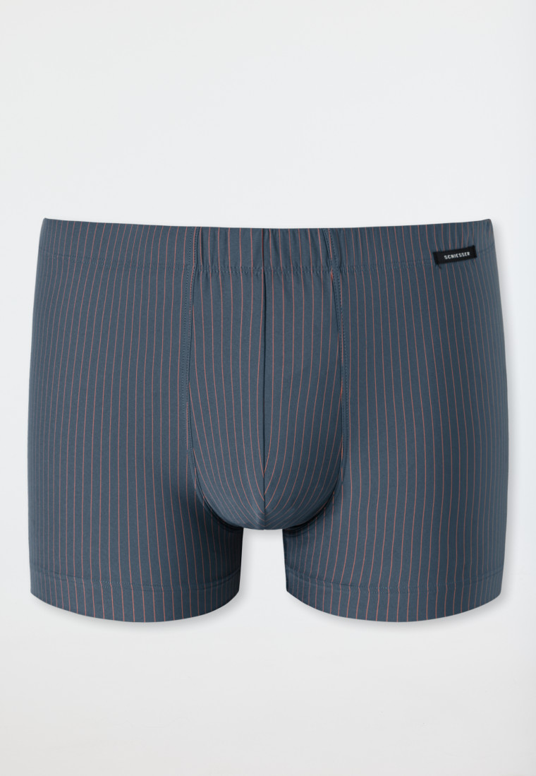 Shorts Micro-Qualität Nadelstreifen jeansblau - Pure Micro