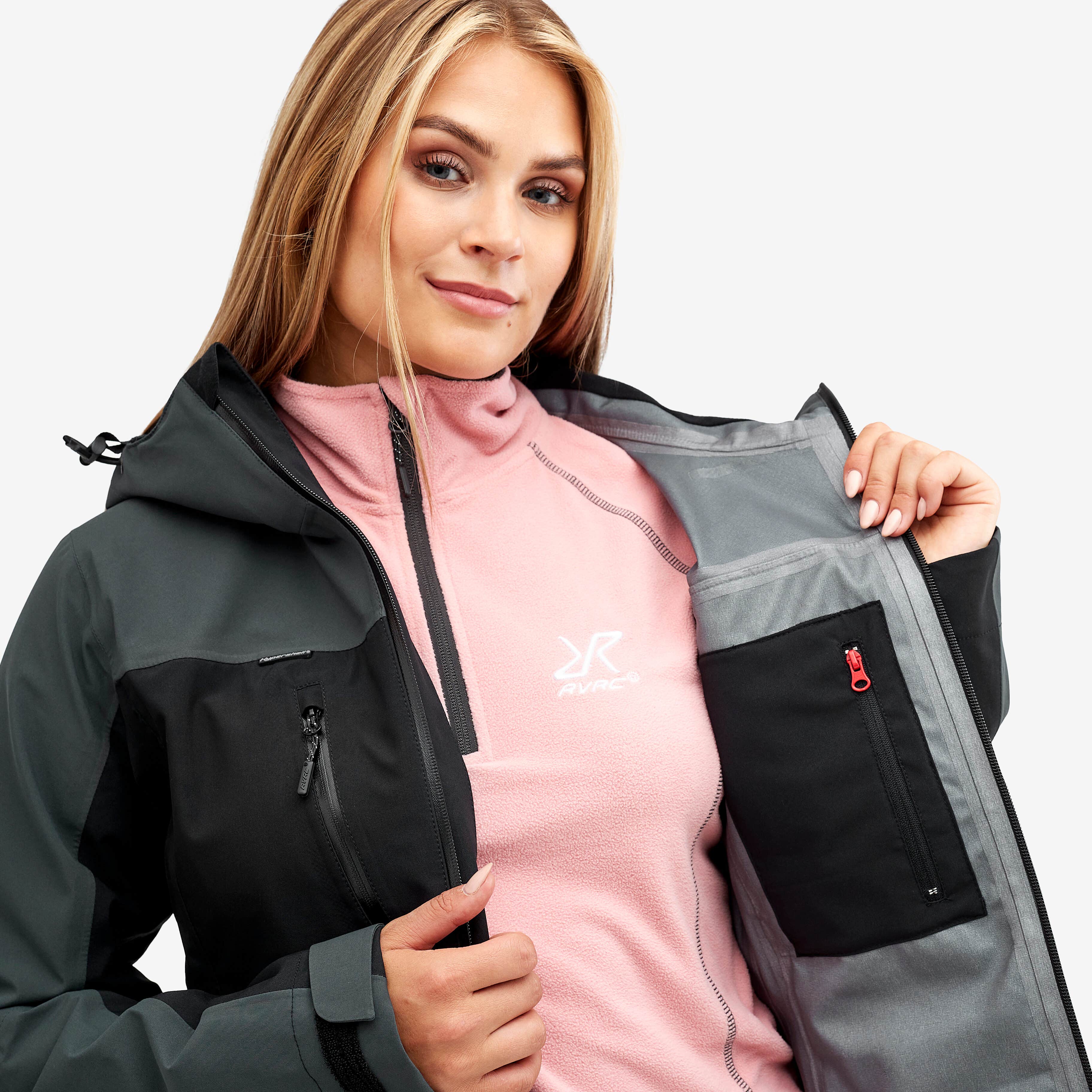Silence Proshell Jacket Femme Black