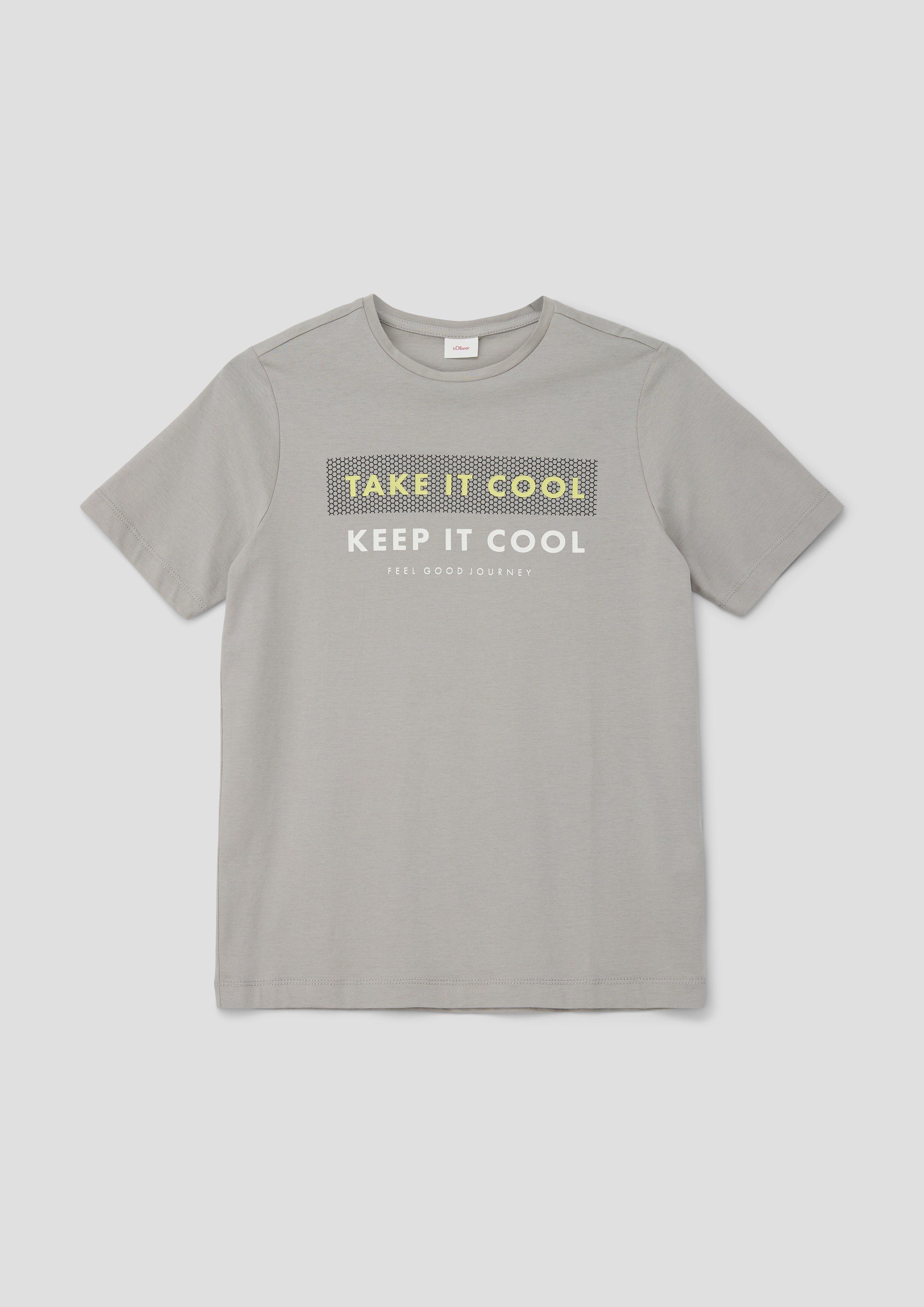 T-Shirt mit Schriftprint  2143077-9114