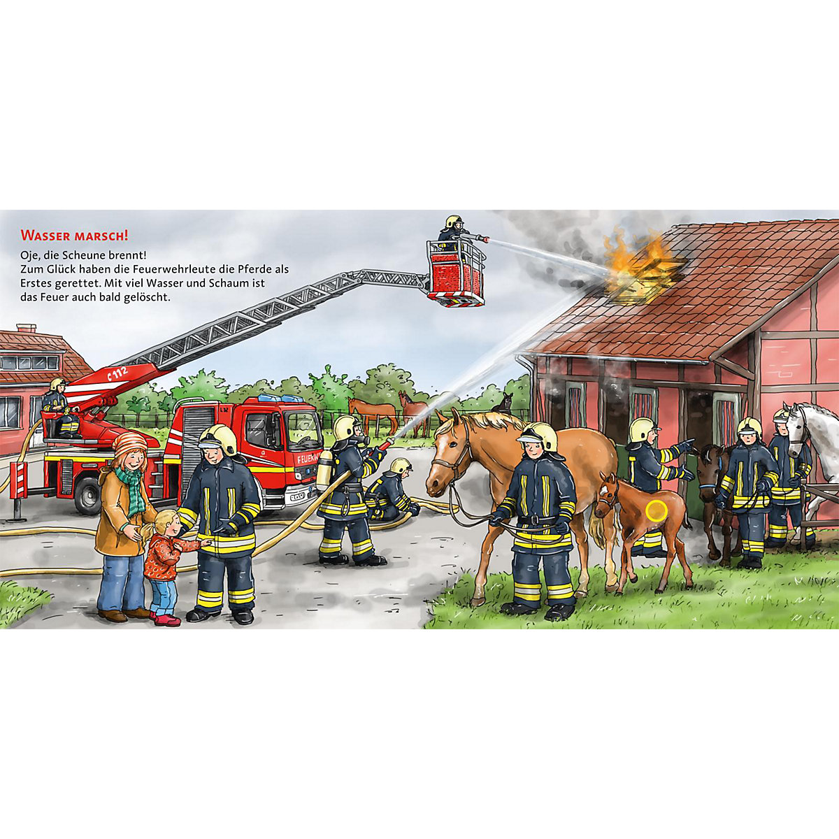Hör mal: Die Feuerwehr, Soundbuch mit Geräuschen
