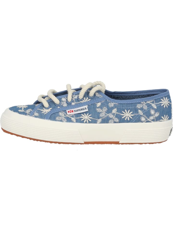 Superga Schnürschuhe in blue indaco-favorio günstig kaufen