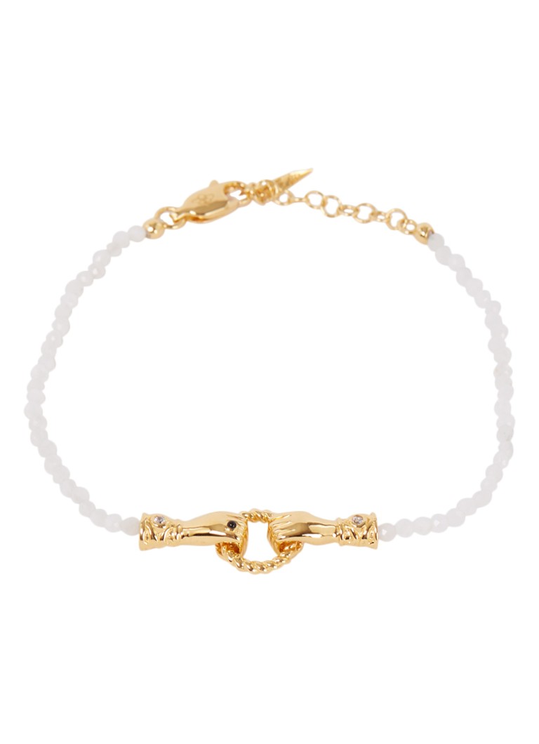 Missoma In Good Hands bracelet gold-plated