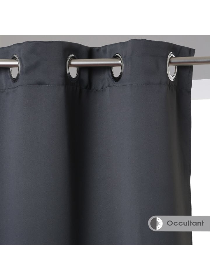 Atmosphera Créateur d'intérieur Vorhänge in anthrazitfarben günstig kaufen onesize