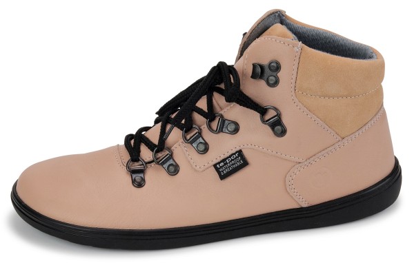 Jonap |a ~ Jampi Leila MidCut Schnürschuh + TEX ~ Old Rose