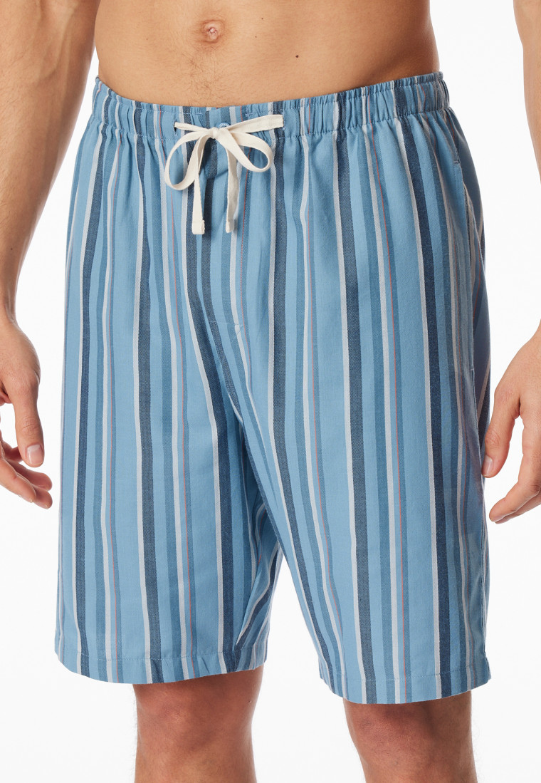 Bermudashorts Webware Organic Cotton mehrfarbig gestreift - Mix+Relax