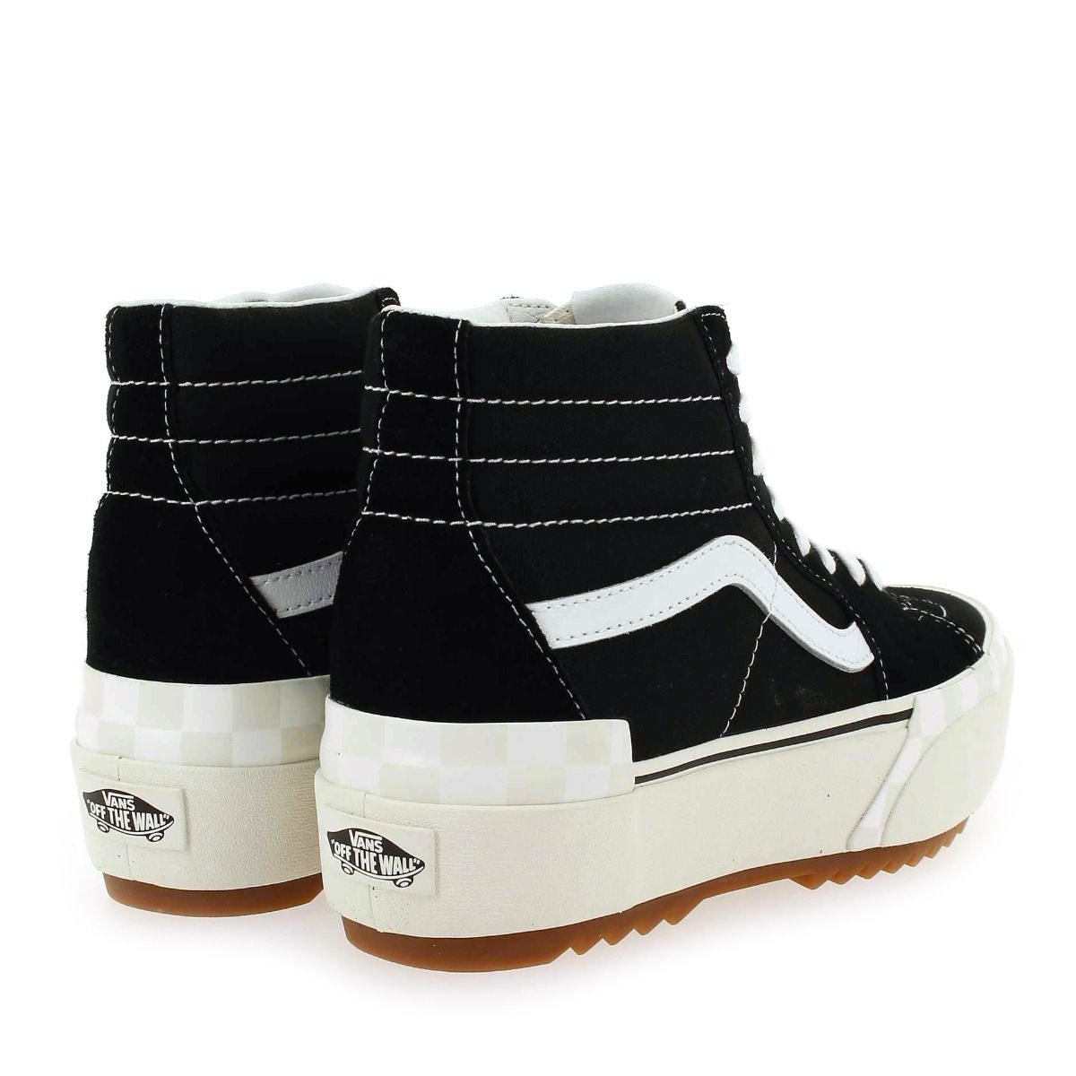 Vans  SK8-HI STACKED - Noir Blanc
