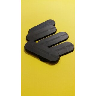 25mm x 70mm Ovale Bike-/Kavalleriebases (5)