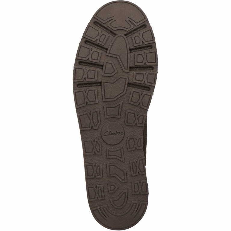 CLARKS Schnür-Stiefeletten rot Trace Pine