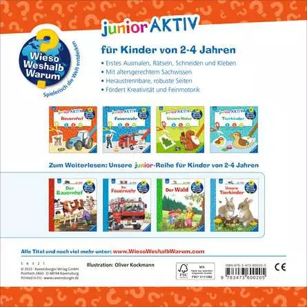 Ravensburger Wieso? Weshalb? Warum? junior AKTIV: Bauernhof