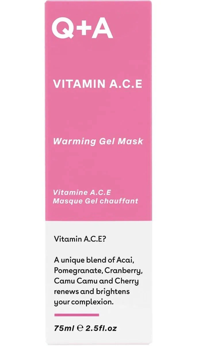 Q+A Vit ACE - Varmende ansigtsmaske med vitamin A, C, E 75ml
