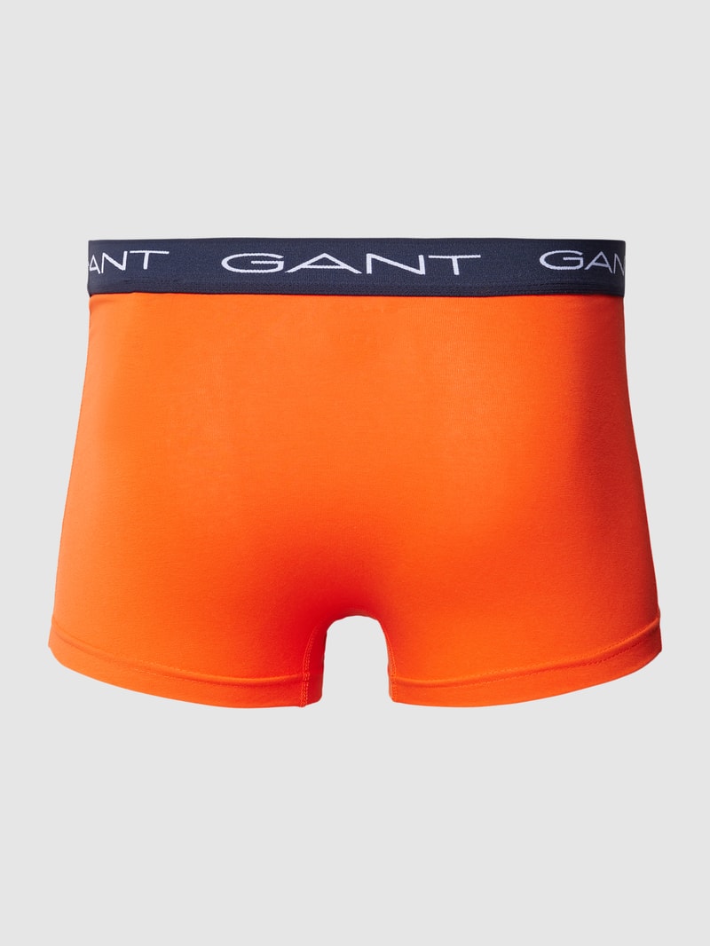 Trunks mit Logo-Bund im 3er-Pack in petrol