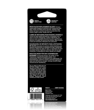 Tweezerman Brow Razor - Augenbrauenrasierer, Wechselklingen Augenbrauenpflege-4 Stk