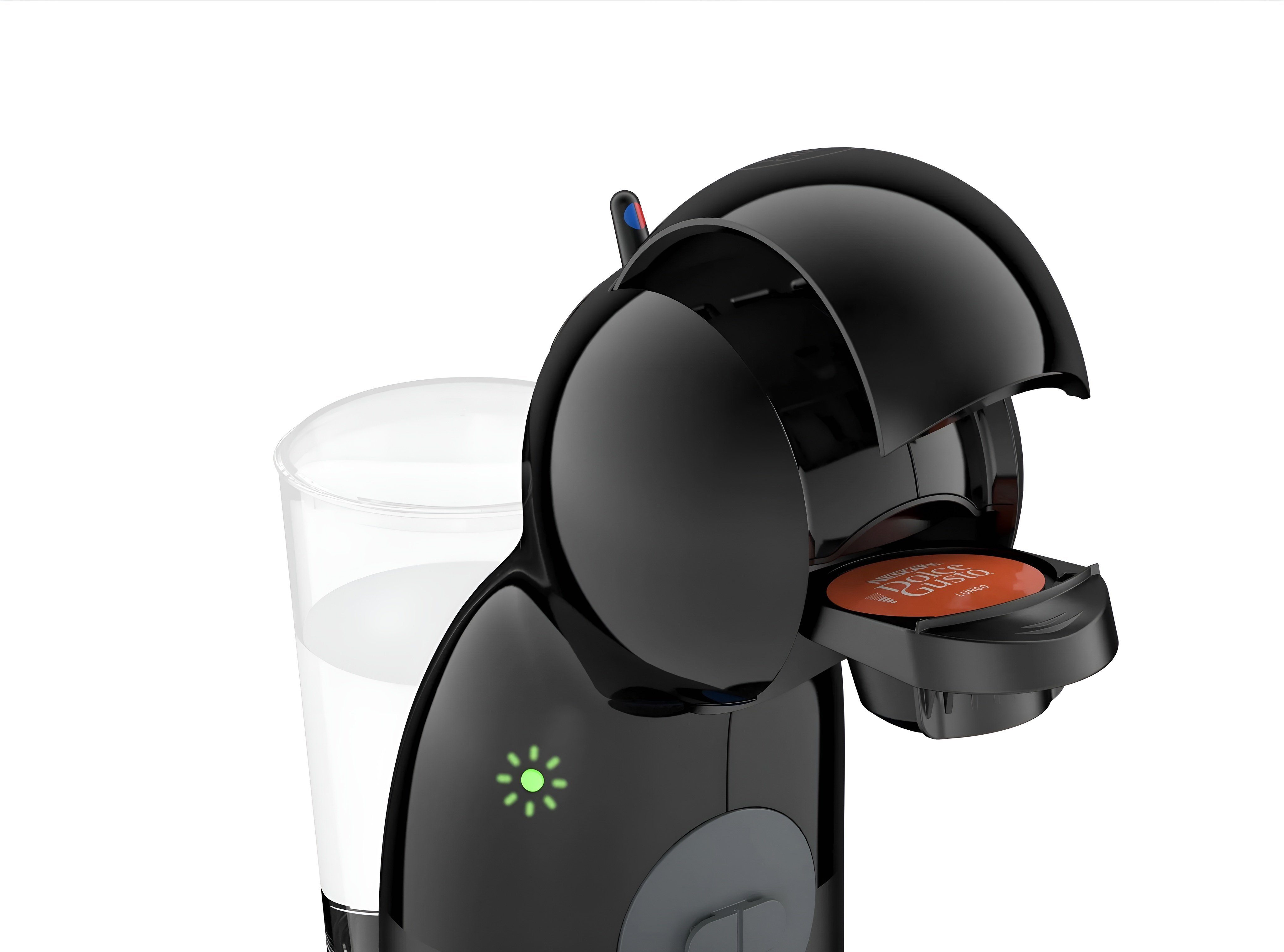 Krups Kapsel-/Kaffeepadmaschine KP1 Nescafé Dolce Gusto Piccolo XS Kapselmaschine Kaffeemaschine + 10€, 4 Packung Mix Kaffe NESCAFÉ® Dolce Gusto Gratis 30 Kaffeekreationen, Kaffeekapseln, Heiß-Kaltgetränke, 0,8 L Wassertank