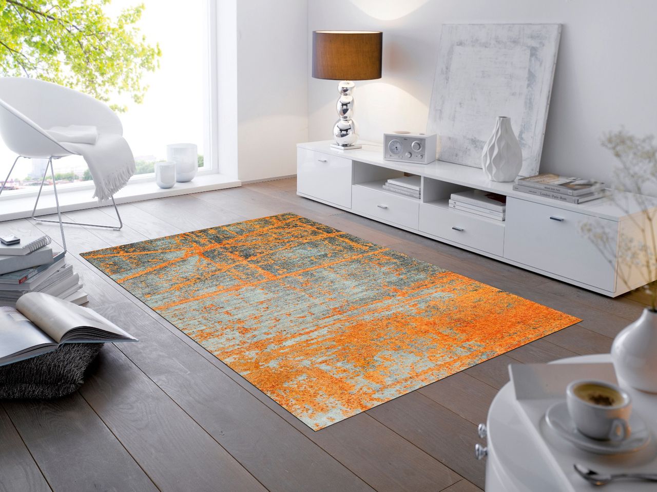 Fuma Rutschfeste Fußmatte Rustic 175 x 110 cm