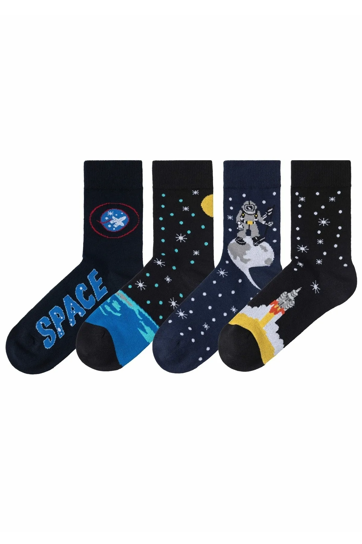 HIS  Socken - Blau - Unifarben